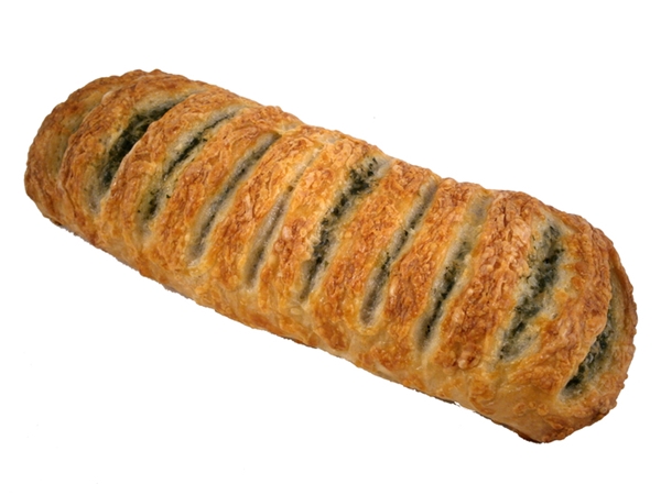 Spinazie kaas broodje